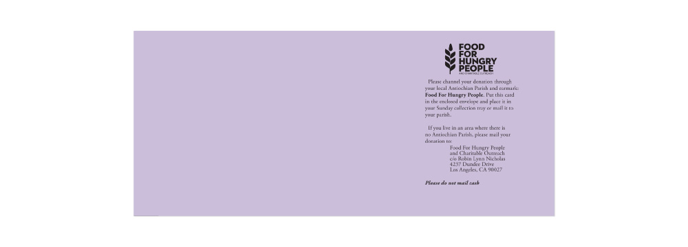 Reply card back